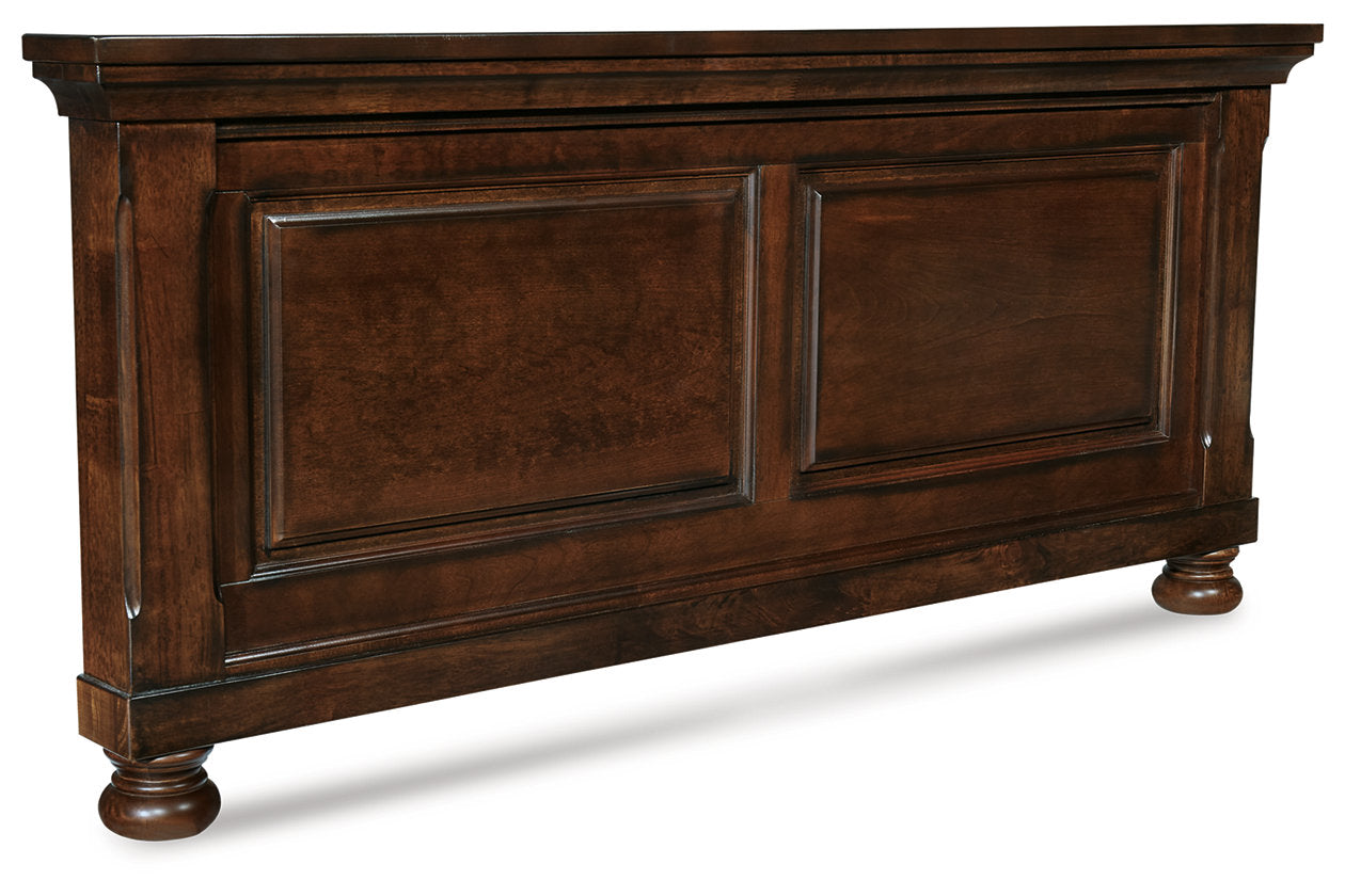 Porter Rustic Brown Queen Panel Footboard - B697-54 - Bien Home Furniture &amp; Electronics