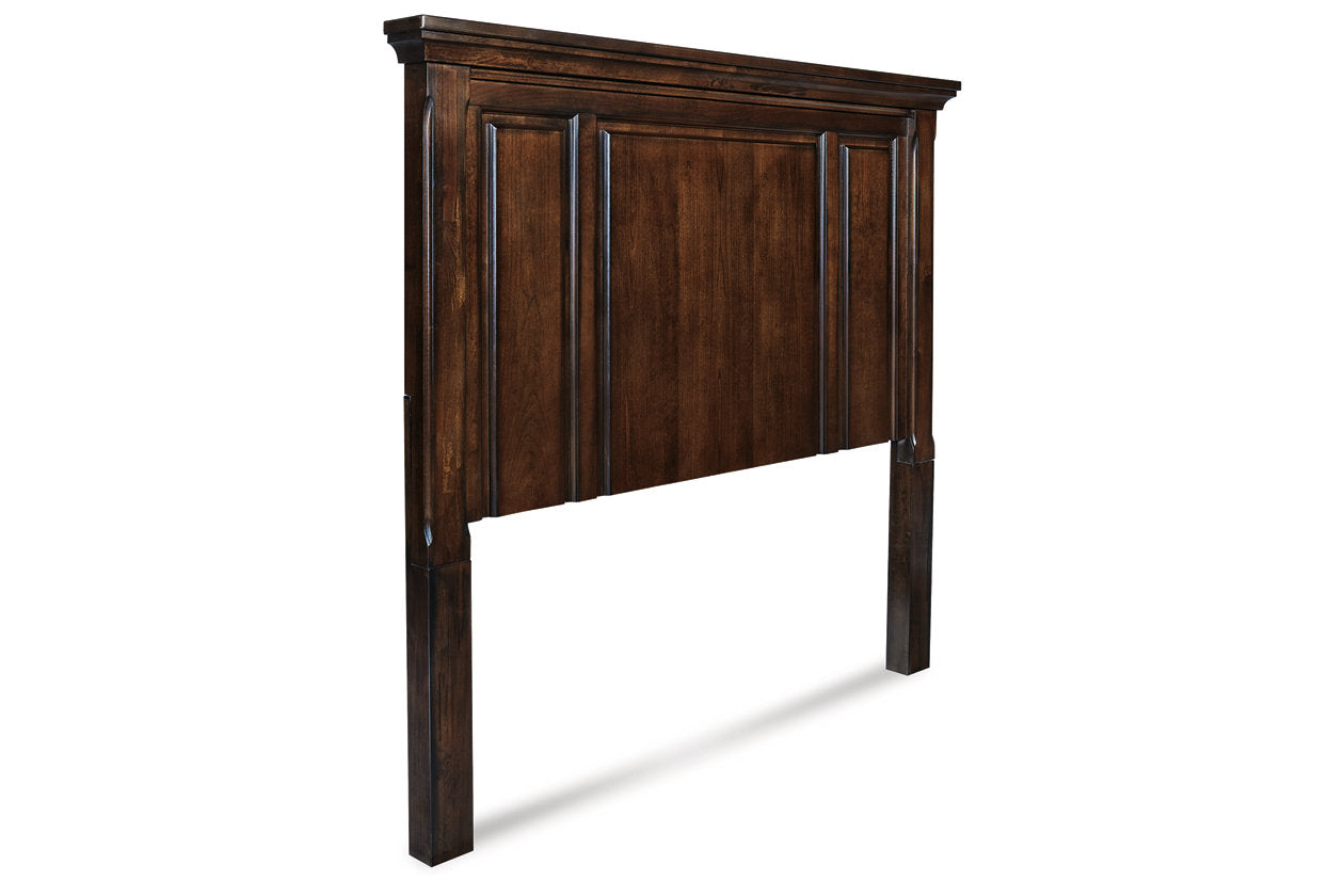 Porter Rustic Brown Queen Panel Headboard - B697-57 - Bien Home Furniture &amp; Electronics