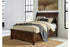 Porter Rustic Brown Queen Sleigh Bed - SET | B697-74 | B697-77 | B697-98 - Bien Home Furniture & Electronics