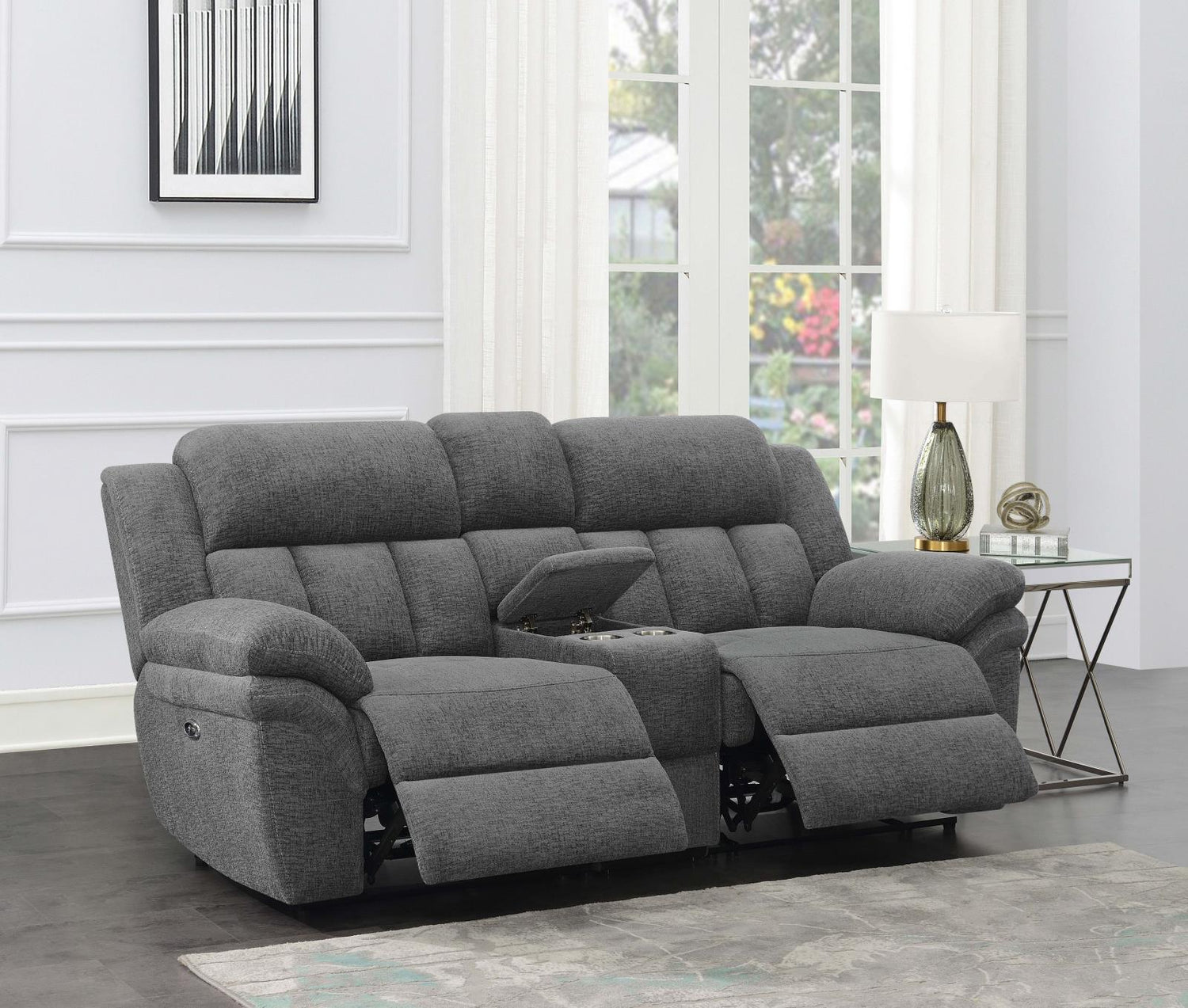 POWER LOVESEAT - 609542P - Bien Home Furniture &amp; Electronics