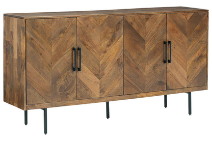 Prattville Brown Accent Cabinet - A4000308 - Bien Home Furniture &amp; Electronics