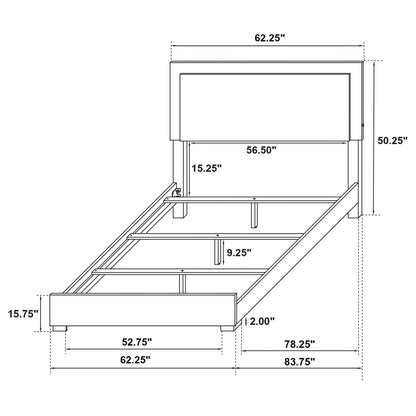 QUEEN BED 4 PC SET - 222931Q-S4 - Bien Home Furniture &amp; Electronics