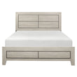 Quinby Light Brown Eastern King Bed - 1525K-1EK - Bien Home Furniture & Electronics