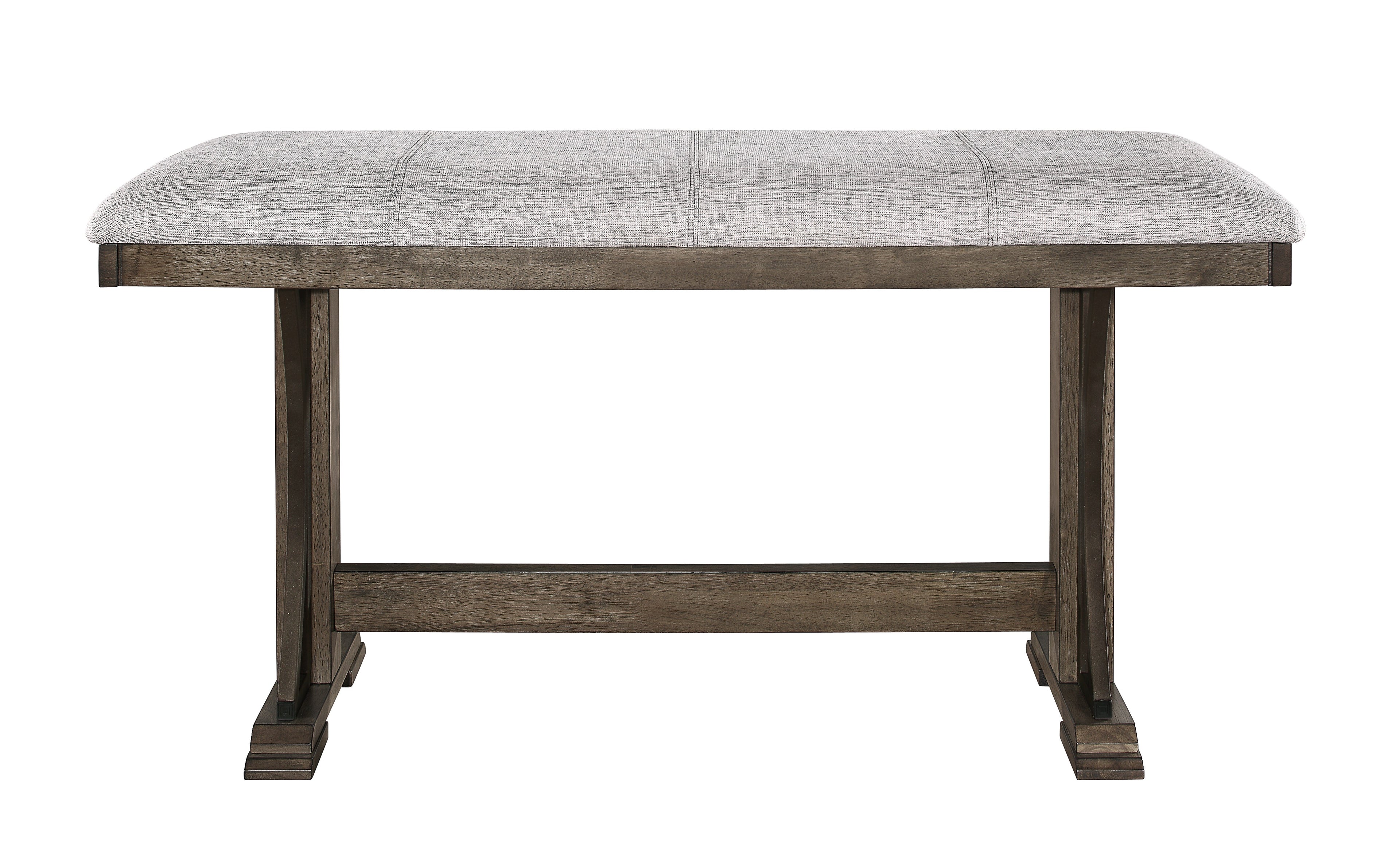 Quincy Grayish Brown Counter Height Bench - 2831-BENCH - Bien Home Furniture &amp; Electronics