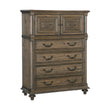 Rachelle Weathered Pecan Chest - 1693-9 - Bien Home Furniture & Electronics