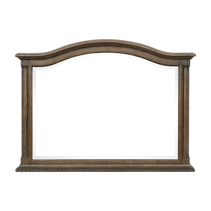 Rachelle Weathered Pecan Mirror (Mirror Only) - 1693-6 - Bien Home Furniture &amp; Electronics