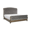 Rachelle Weathered Pecan Queen Bed - SET | 1693-1 | 1693-2 | 1693-3 - Bien Home Furniture & Electronics