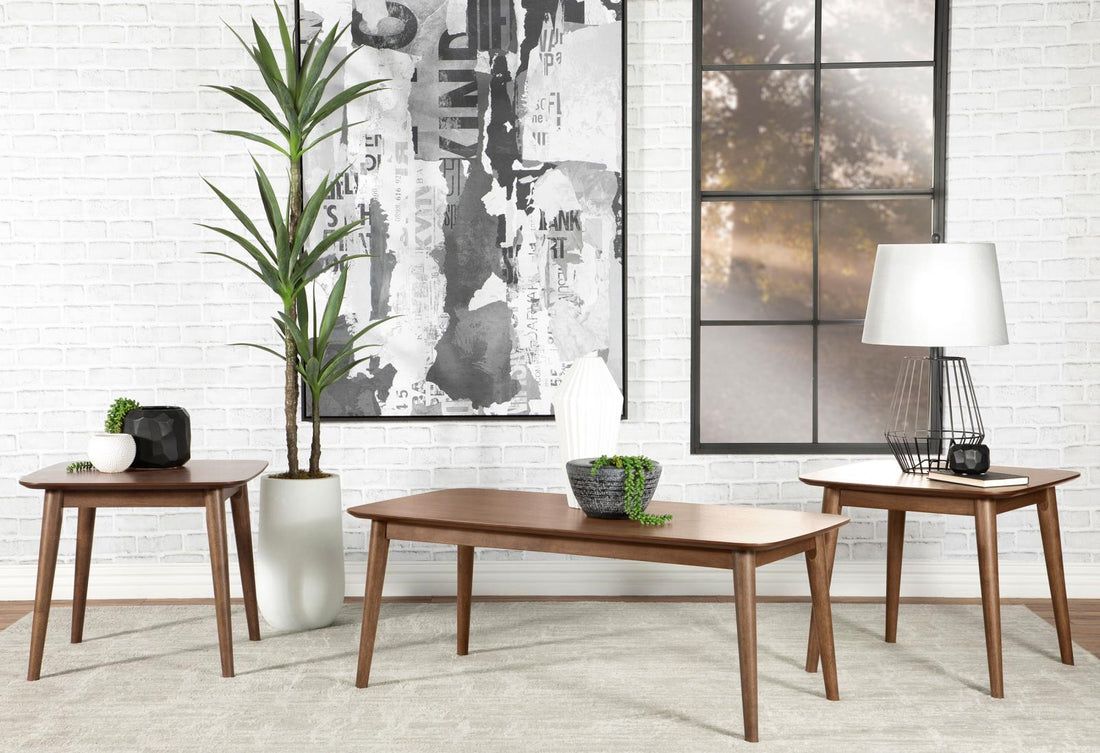 Radley 3-Piece Occasional Set Natural Walnut - 753524 - Bien Home Furniture & Electronics