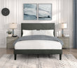 Raina Gray Queen Platform Bed - 1610GY-1 - Bien Home Furniture & Electronics