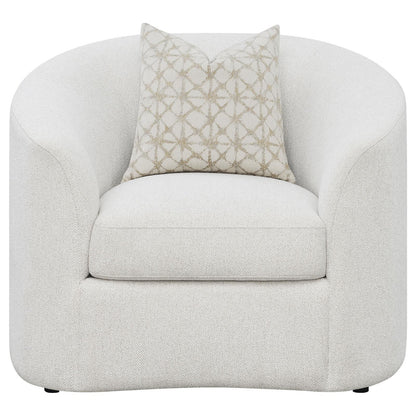 Rainn 3-Piece Upholstered Tight Back Living Room Set Latte - 509171-S3 - Bien Home Furniture &amp; Electronics