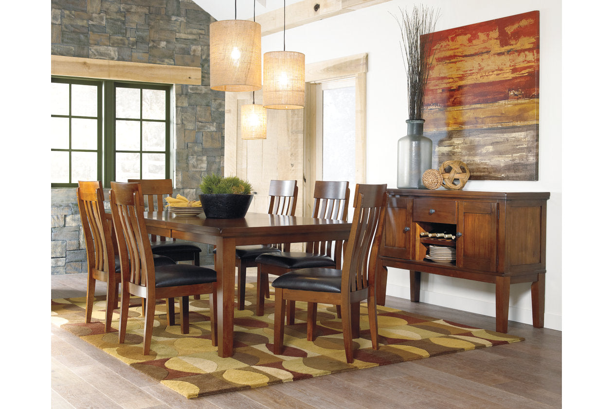 Ralene Medium Brown Dining Chair, Set of 2 - D594-01 - Bien Home Furniture &amp; Electronics