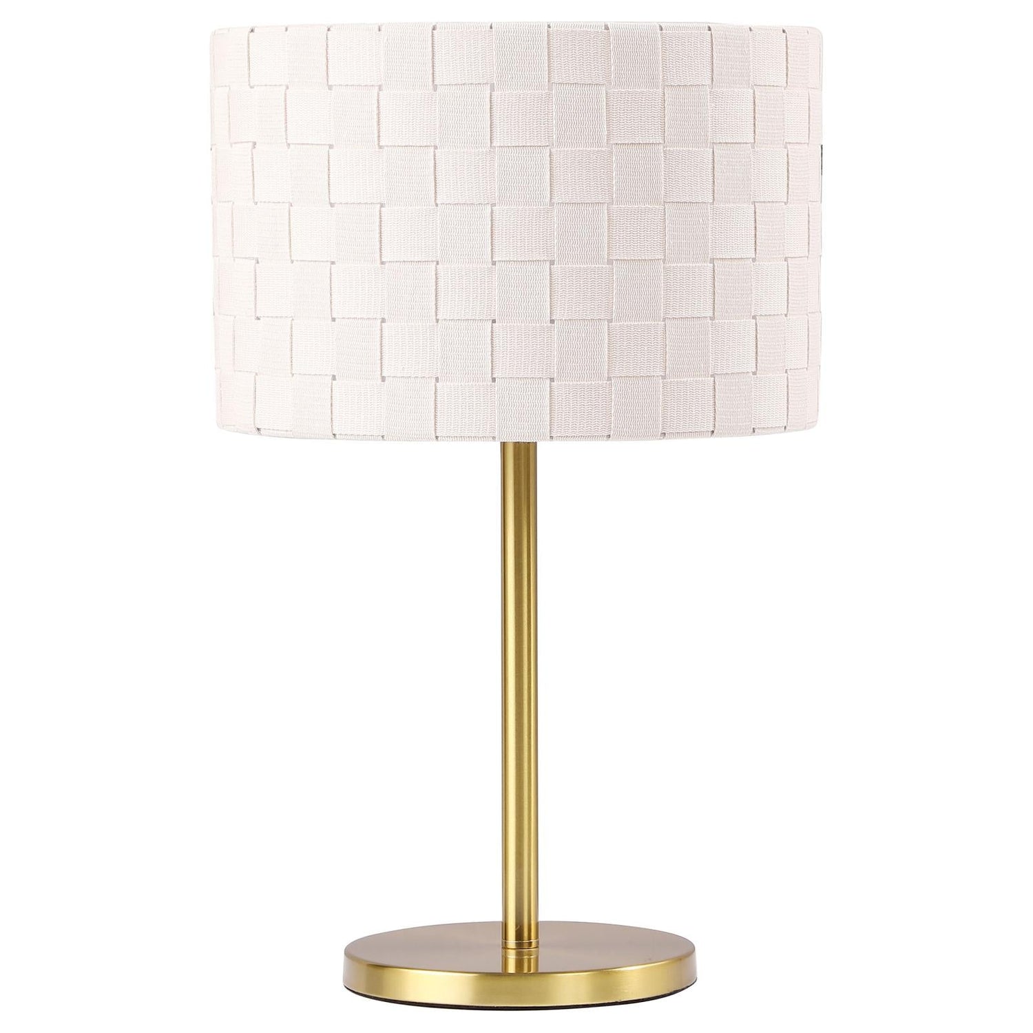 Ramiro Drum Shade Buffet Table Lamp Gold - 920304 - Bien Home Furniture &amp; Electronics