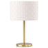 Ramiro Drum Shade Buffet Table Lamp Gold - 920304 - Bien Home Furniture & Electronics