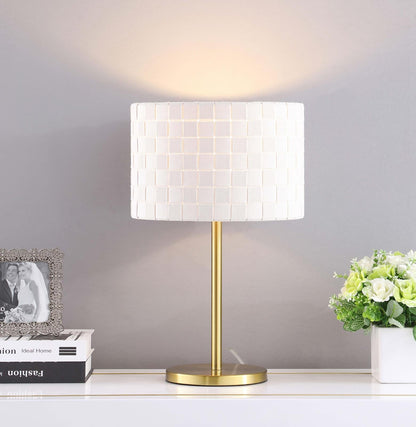 Ramiro Drum Shade Buffet Table Lamp Gold - 920304 - Bien Home Furniture &amp; Electronics