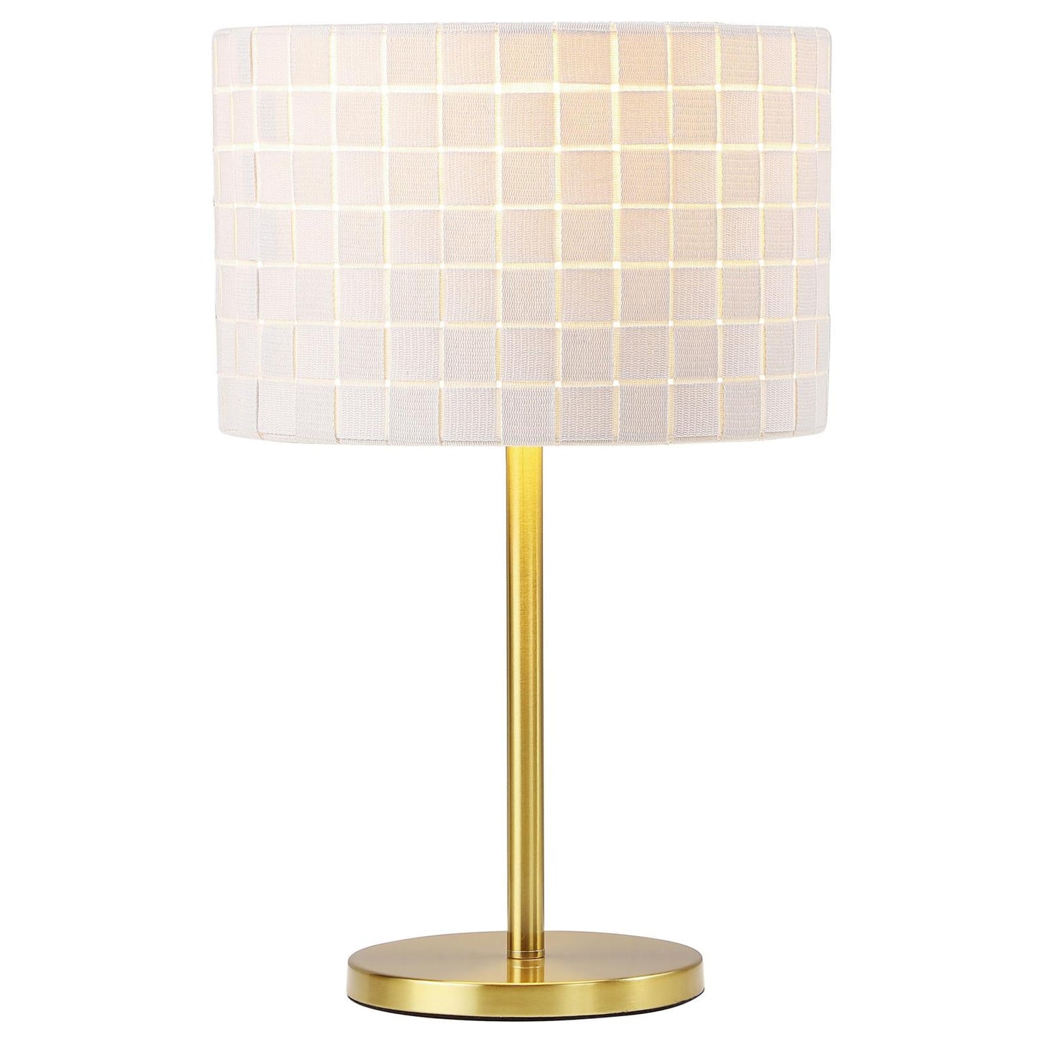 Ramiro Drum Shade Buffet Table Lamp Gold - 920304 - Bien Home Furniture &amp; Electronics