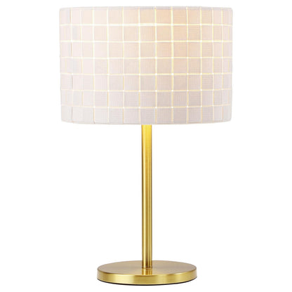 Ramiro Drum Shade Buffet Table Lamp Gold - 920304 - Bien Home Furniture &amp; Electronics