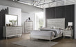 Ramon Metallic Sterling Panel Bedroom Set - SET | 222701Q | 222702 | 222705 - Bien Home Furniture & Electronics