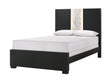 Rangley Black King LED Panel Bed - SET | B6835-K-HB | B6835-K-FB | B6835-KQ-RAIL | - Bien Home Furniture & Electronics