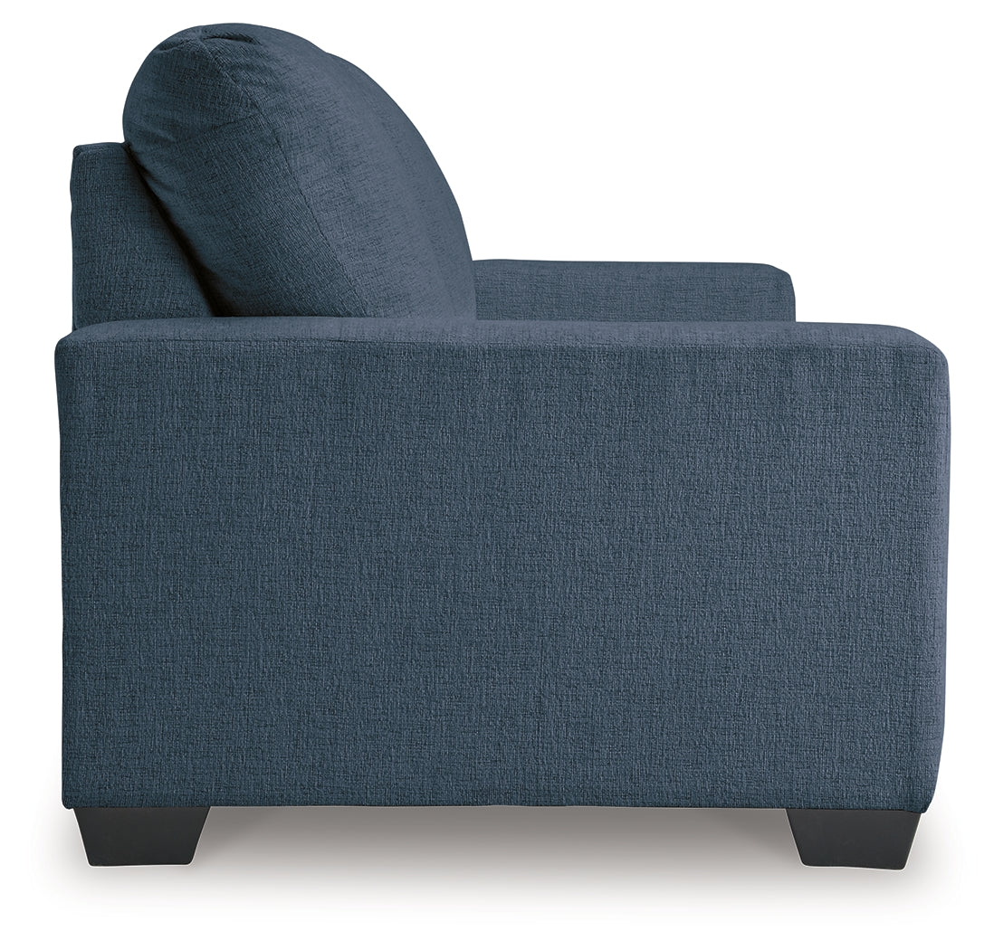 Rannis Navy Full Sofa Sleeper - 5360436 - Bien Home Furniture &amp; Electronics