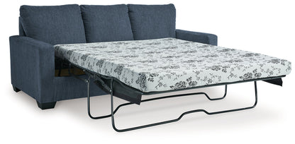 Rannis Navy Queen Sofa Sleeper - 5360439 - Bien Home Furniture &amp; Electronics