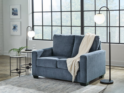 Rannis Navy Twin Sofa Sleeper - 5360437 - Bien Home Furniture &amp; Electronics