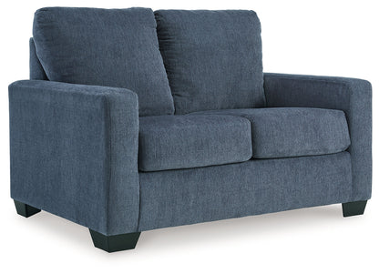 Rannis Navy Twin Sofa Sleeper - 5360437 - Bien Home Furniture &amp; Electronics