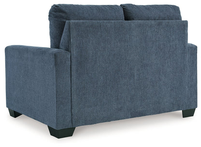 Rannis Navy Twin Sofa Sleeper - 5360437 - Bien Home Furniture &amp; Electronics