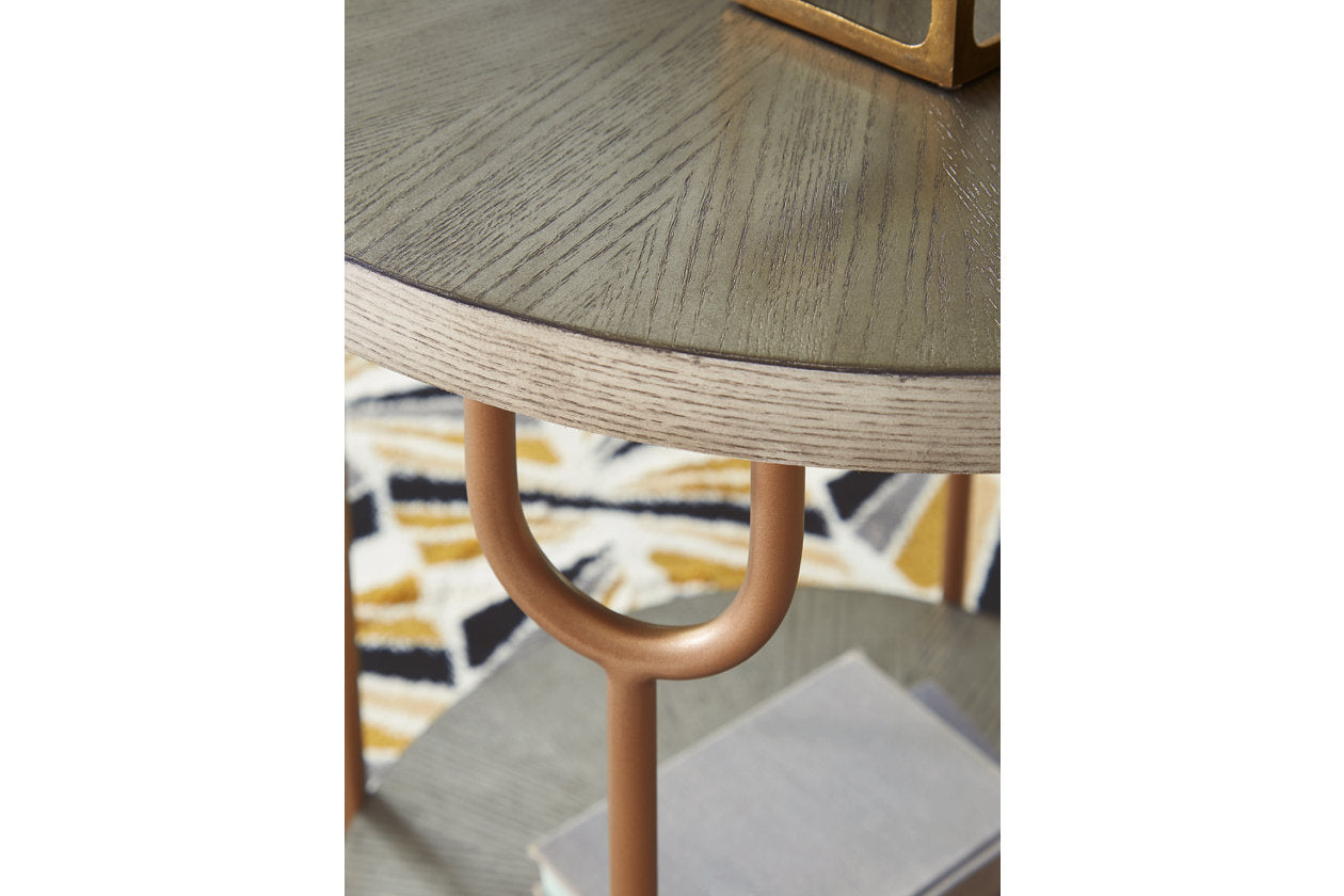 Ranoka Platinum End Table - T178-6 - Bien Home Furniture &amp; Electronics