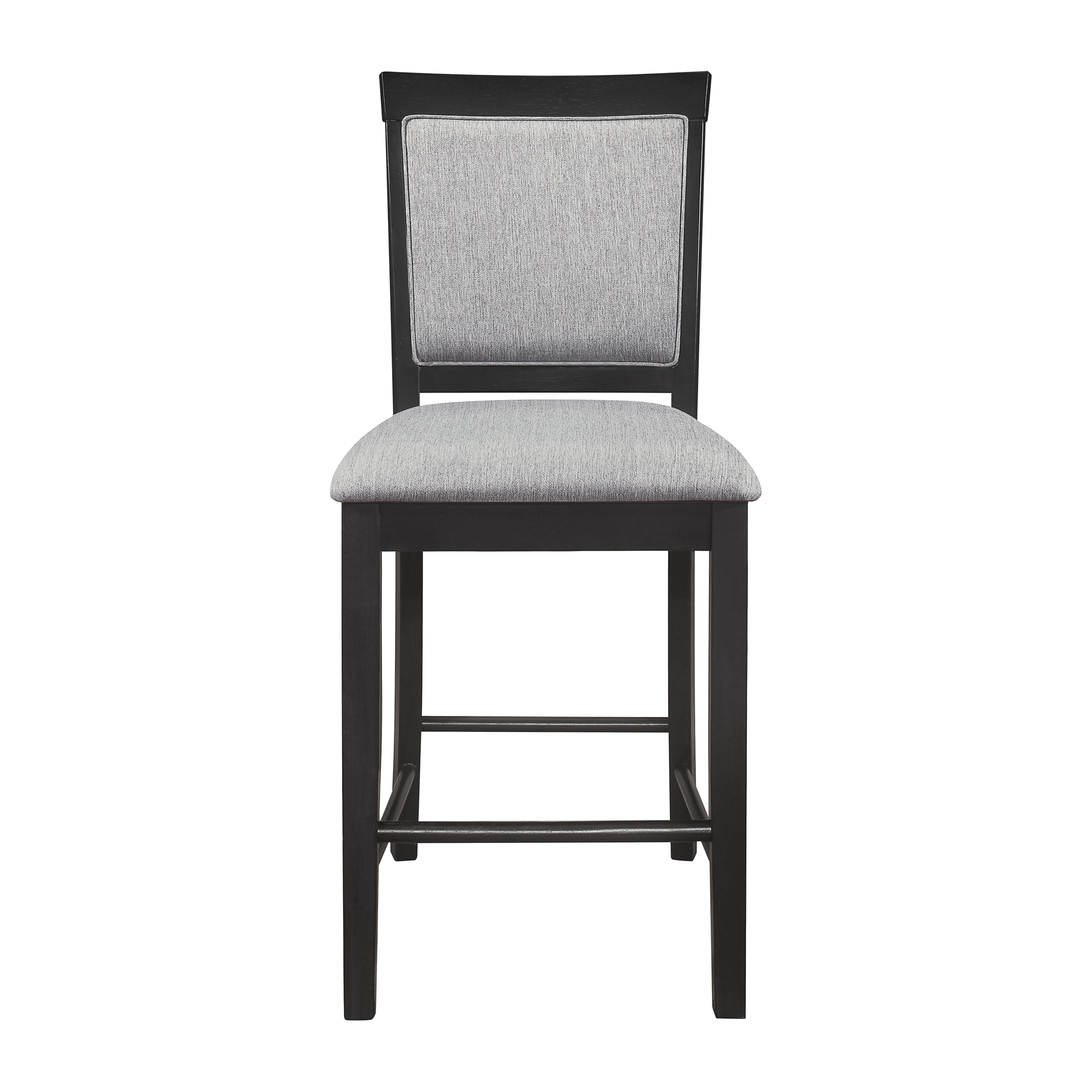 Raven Gray/Charcoal Counter Height Chair, Set of 2 - 5825-24 - Bien Home Furniture &amp; Electronics