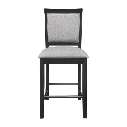 Raven Gray/Charcoal Counter Height Chair, Set of 2 - 5825-24 - Bien Home Furniture &amp; Electronics