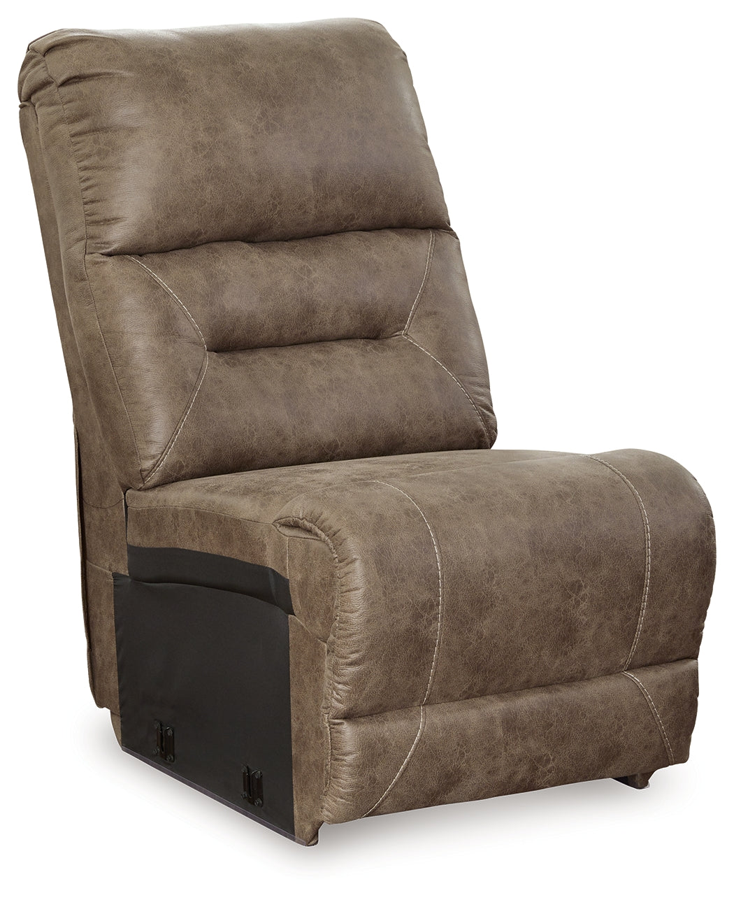 Ravenel Fossil Armless Chair - 8310646 - Bien Home Furniture &amp; Electronics