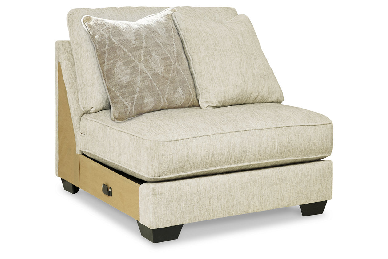 Rawcliffe Parchment Armless Chair - 1960446 - Bien Home Furniture &amp; Electronics