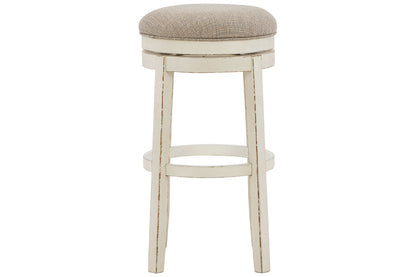Realyn Chipped White Bar Height Barstool - D743-030 - Bien Home Furniture &amp; Electronics