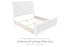 Realyn Chipped White California King Sleigh Rails - B743-95 - Bien Home Furniture & Electronics