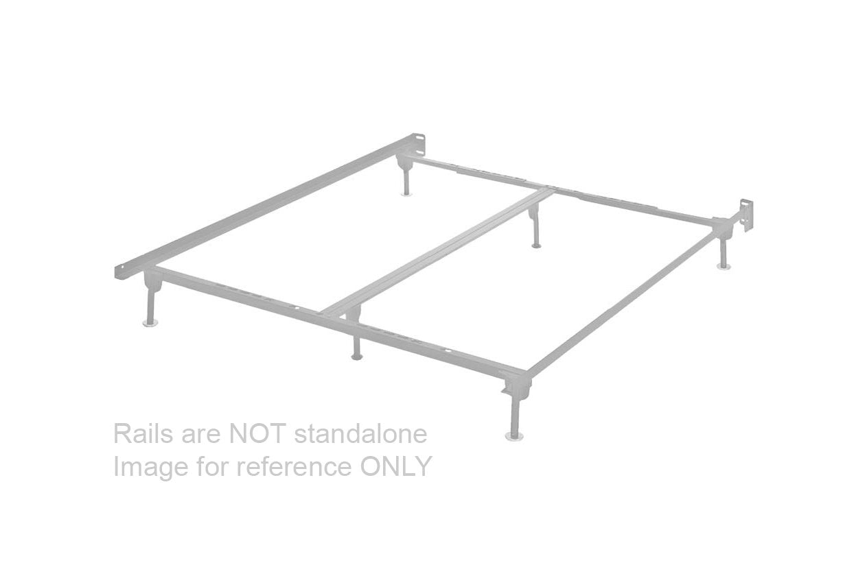 Realyn Chipped White Queen Panel Rails - Bien Home Furniture & Electronics