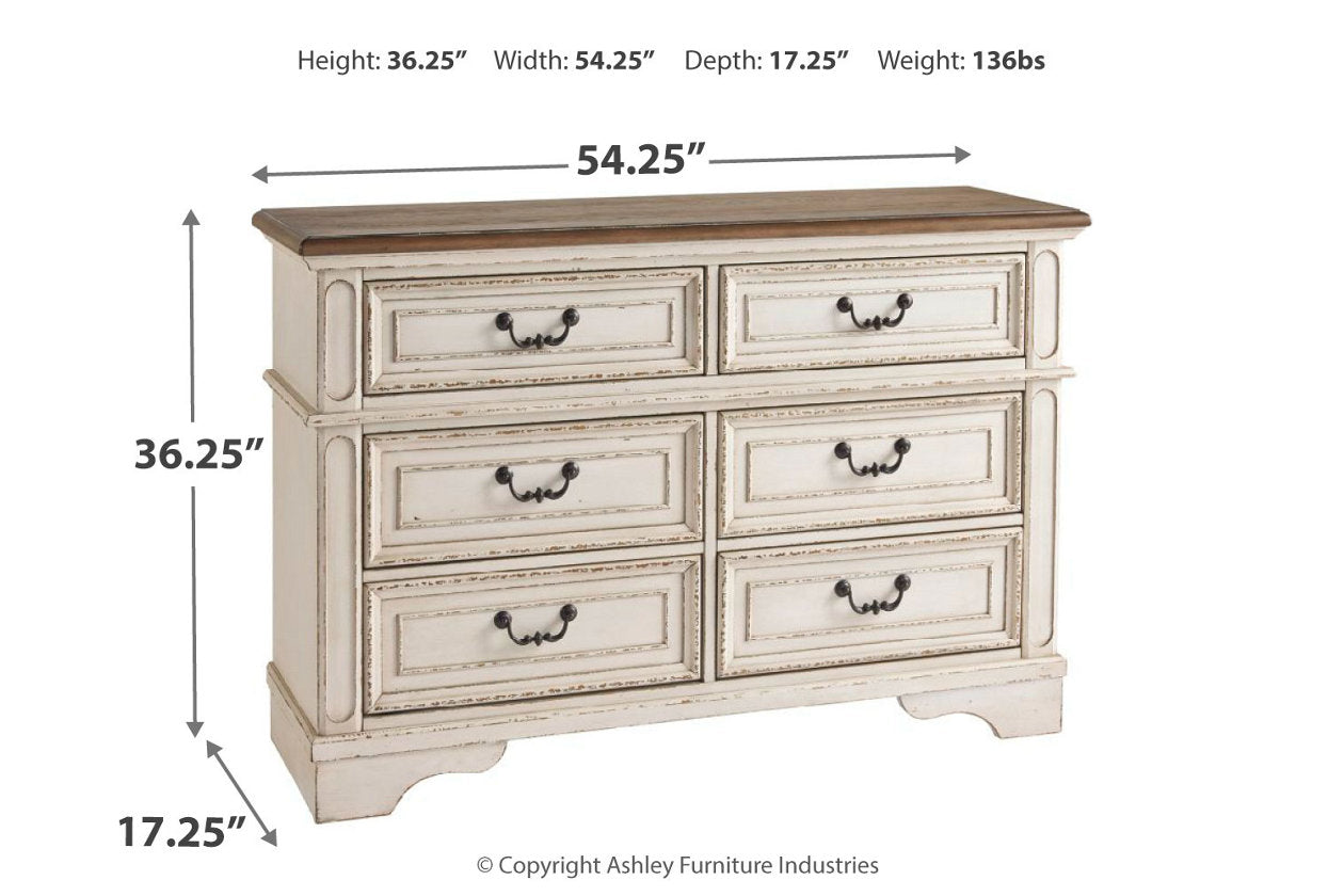 Realyn Two-tone Dresser - B743-21 - Bien Home Furniture &amp; Electronics