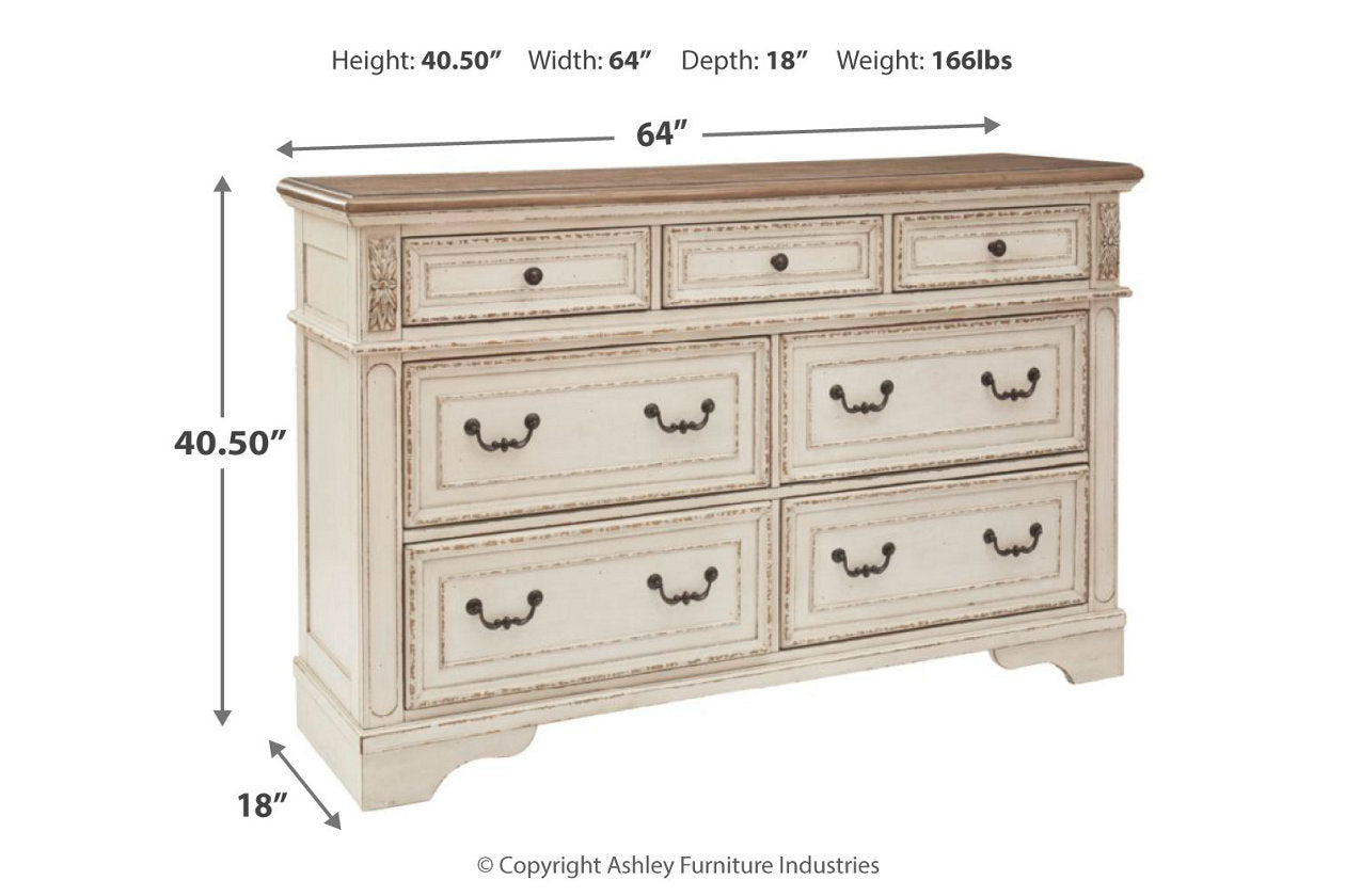 Realyn Two-tone Dresser - B743-31 - Bien Home Furniture &amp; Electronics