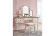 Realyn Two-tone Vanity and Mirror with Stool - B743-22 - Bien Home Furniture & Electronics