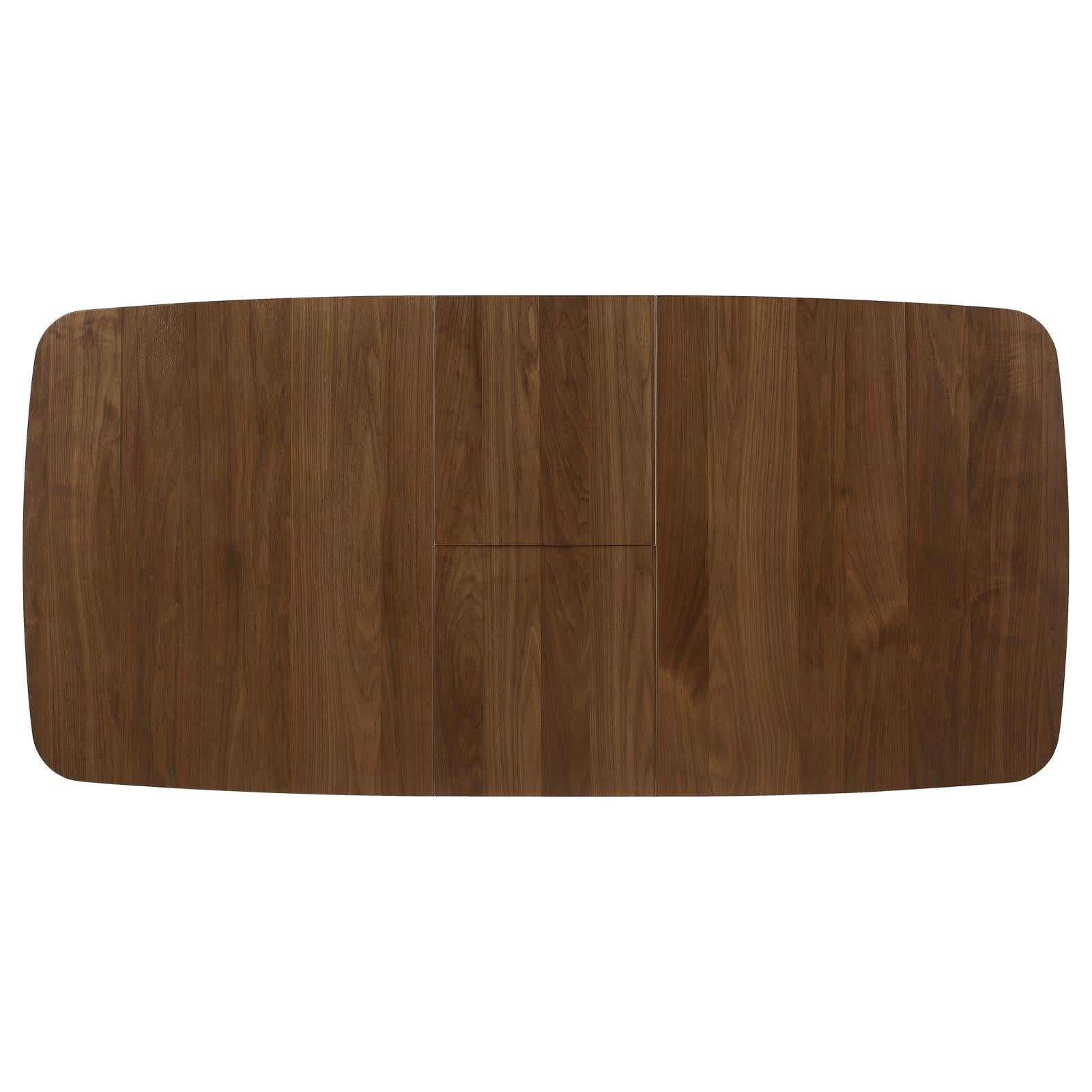 Redbridge 5-Piece Dining Room Set Natural Walnut/Gray - 106591-S5 - Bien Home Furniture &amp; Electronics