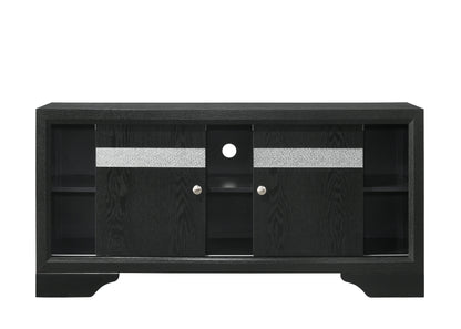 Regata Black 55&quot; TV Stand - B4670-8 - Bien Home Furniture &amp; Electronics