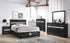 Regata Black/Silver Storage Platform Bedroom Set - SET | B4670-K-HBFB | B4670-K-RAIL | B4670-KQ-DRW | B4670-2 | B4670-4 - Bien Home Furniture & Electronics
