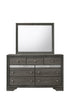 Regata Gray/Silver Bedroom Mirror (Mirror Only) - B4650-11 - Bien Home Furniture & Electronics