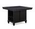 Regent Charcoal Black Counter Height Table - SET | 2772CLT-4854-BS | 2772CLT-4854-TP - Bien Home Furniture & Electronics