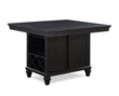 Regent Charcoal Black Counter Height Table - SET | 2772CLT-4854-BS | 2772CLT-4854-TP - Bien Home Furniture & Electronics