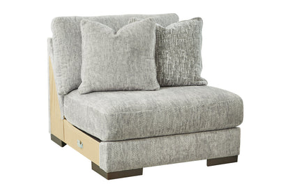 Regent Park Pewter Armless Chair - 1440446 - Bien Home Furniture &amp; Electronics