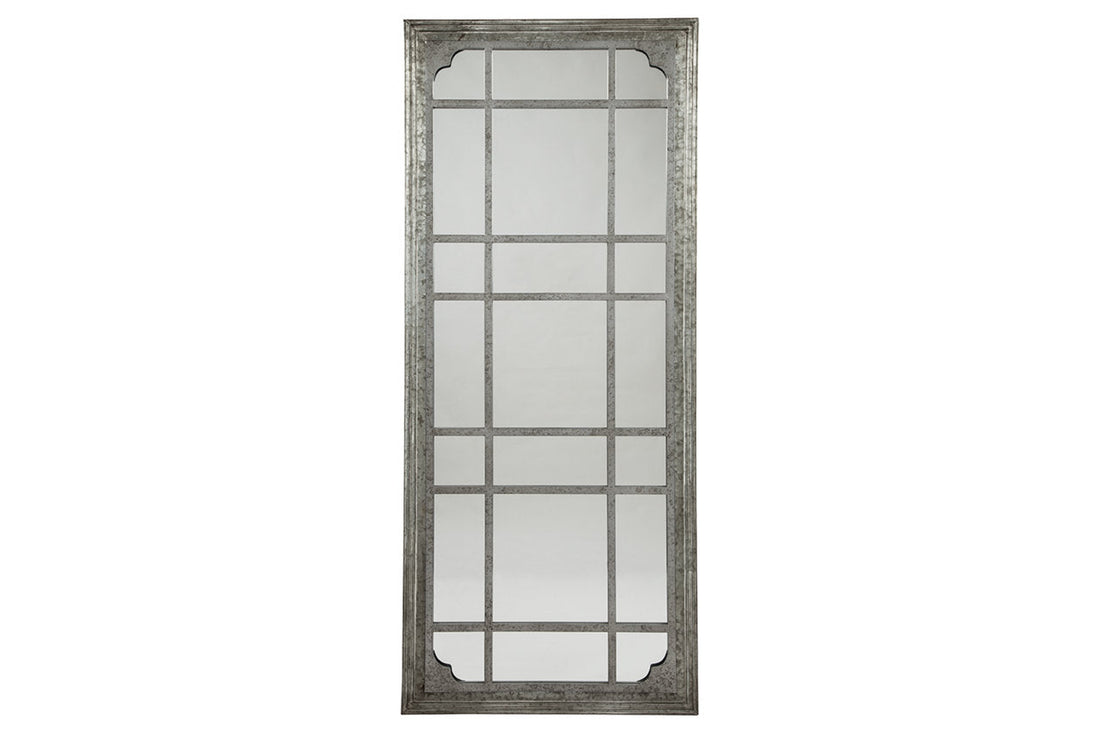 Remy Antique Gray Floor Mirror - A8010131 - Bien Home Furniture &amp; Electronics