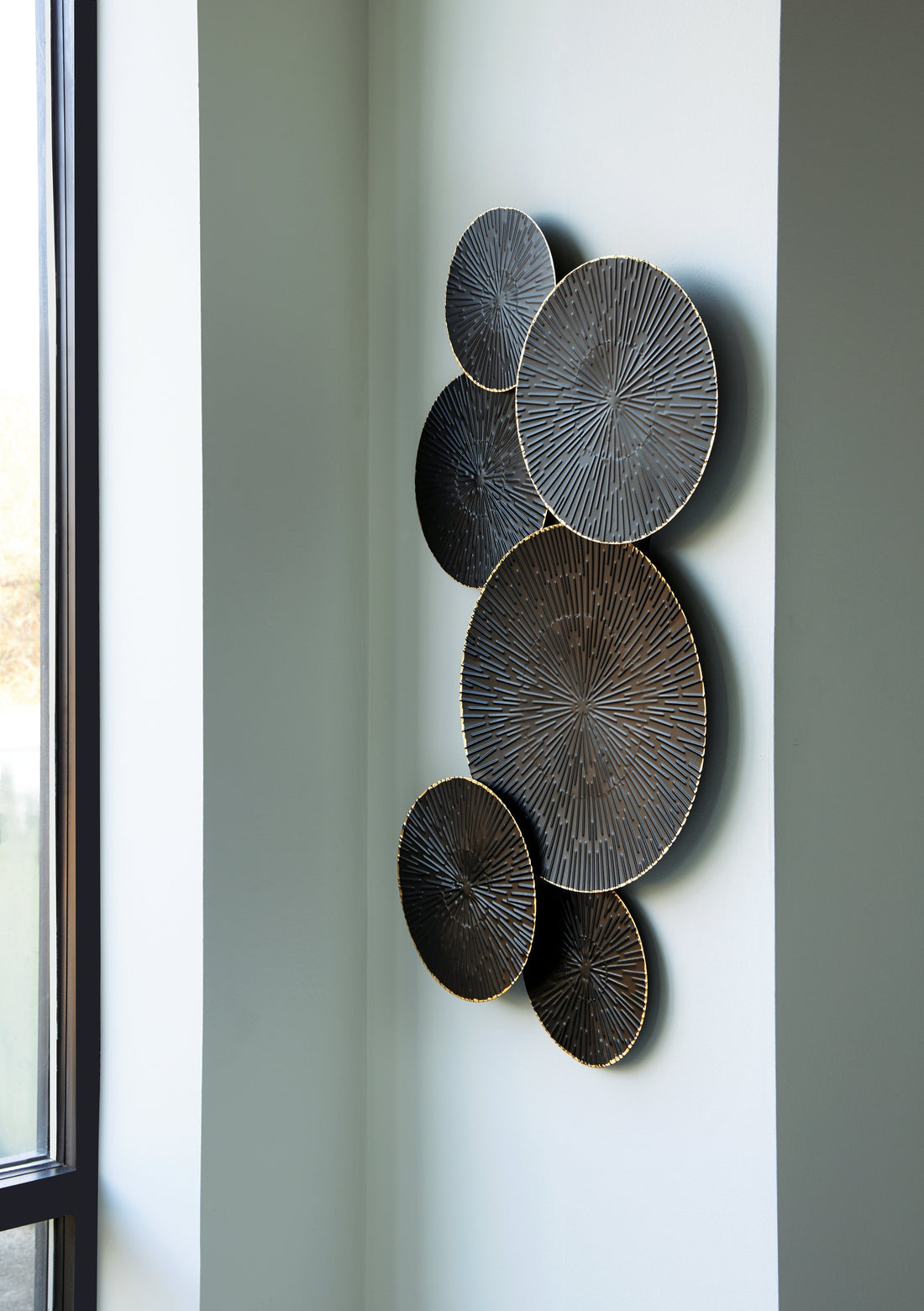 Rhetlen Black/Gold Finish Wall Decor - A8010301 - Bien Home Furniture & Electronics