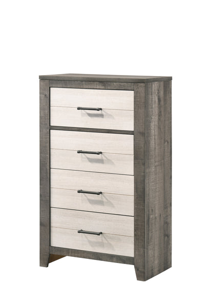 Rhett Brown/Cream Chest - B8170-4 - Bien Home Furniture &amp; Electronics