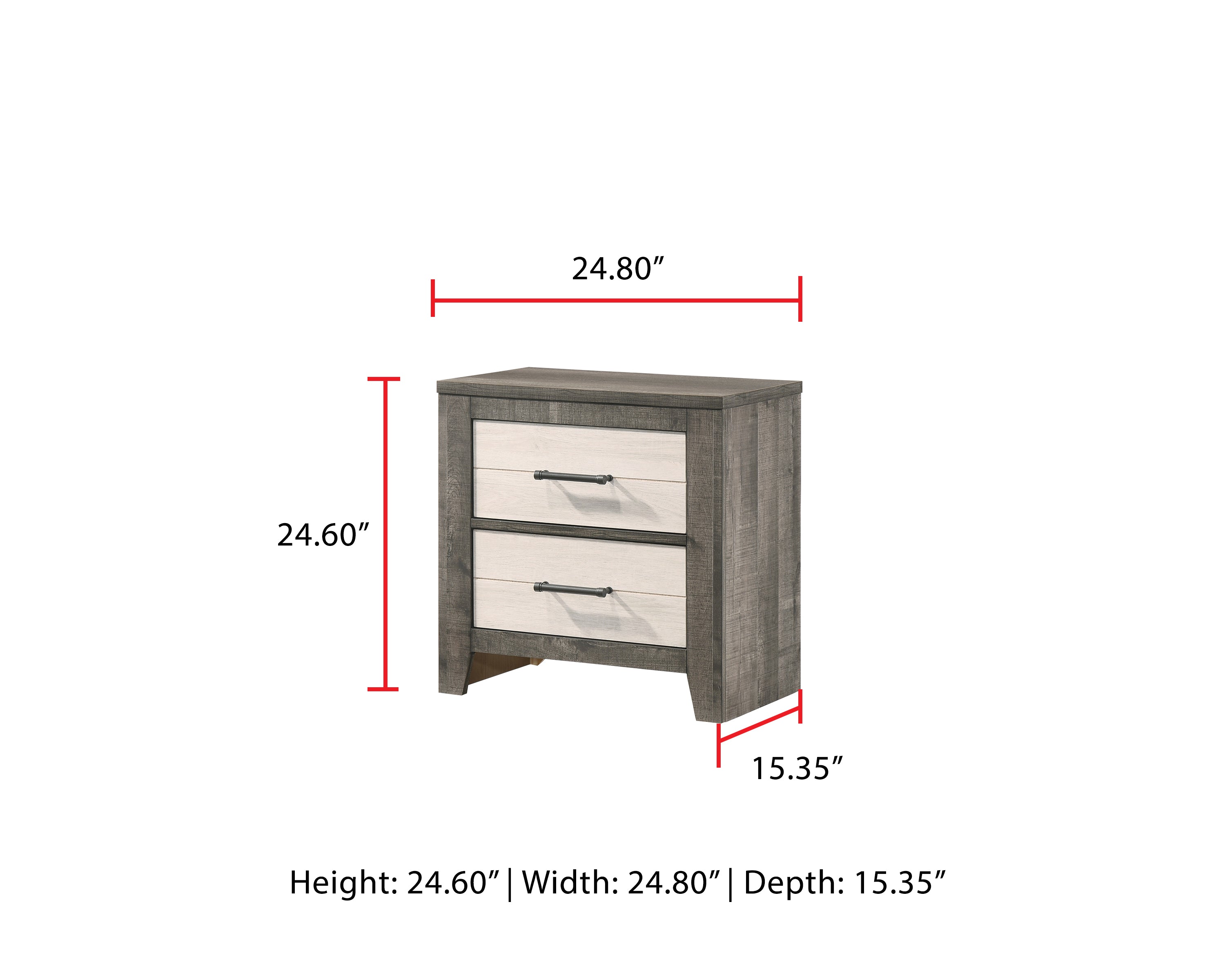 Rhett Brown/Cream LED Platform Bedroom Set - SET | B8170-Q-BED | B8170-2 | B8170-4 - Bien Home Furniture &amp; Electronics