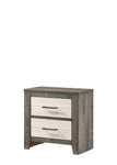 Rhett Brown/Cream Nightstand - B8170-2 - Bien Home Furniture & Electronics